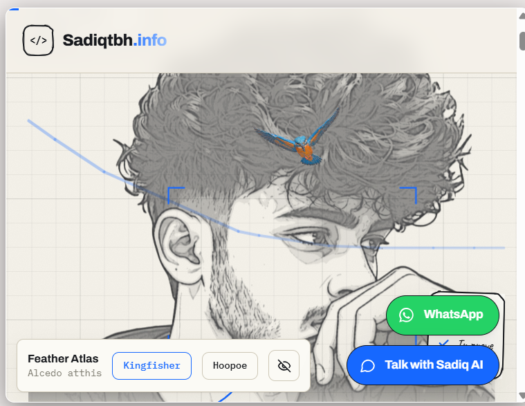sadiqtbh.info website preview